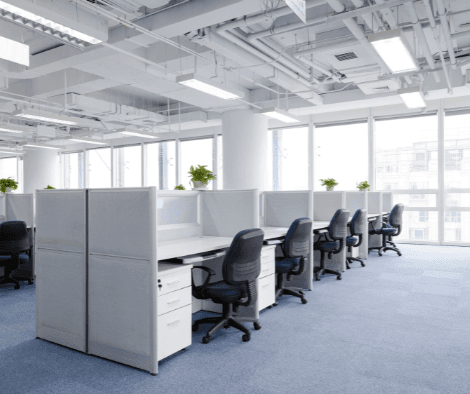 What is a serviced office?