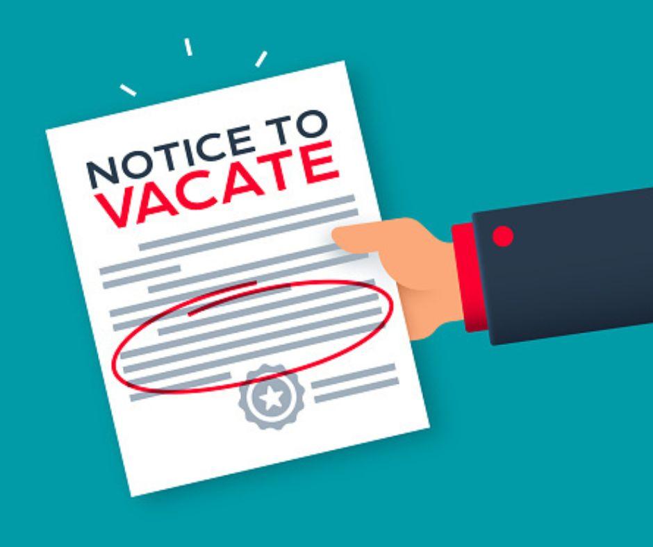 Tenant Notice of Intent to Vacate